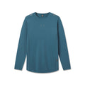 flatlay AeroSilver Training Long Sleeve in storm blue, front view