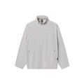 Flatlay of Aerotex Weather-Ready Bonded Windbreaker in slate grey, front view
