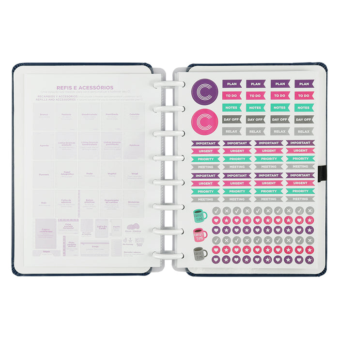 Agenda Inteligente Dark Blue