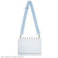 Strap & Go, na cor Baby Blue, conectado a um Caderno Inteligente.