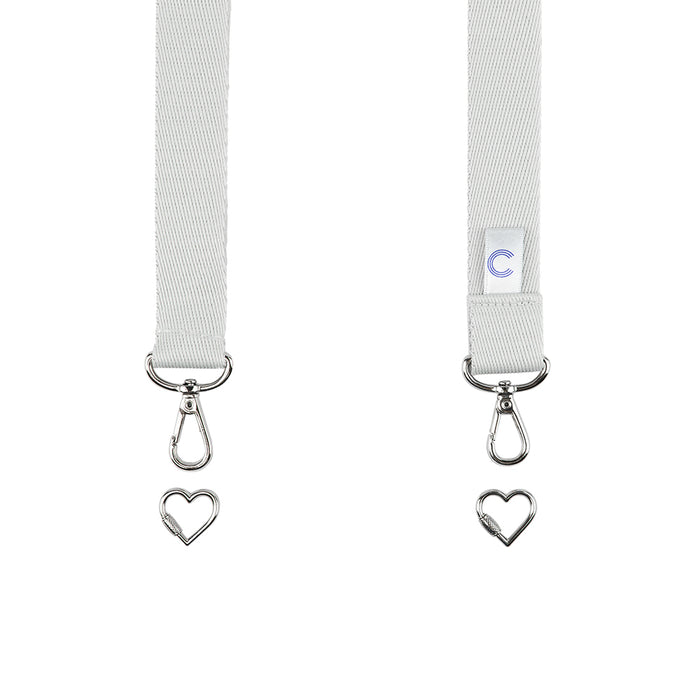 Os dois lados do Strap & Go, cor Gelo.