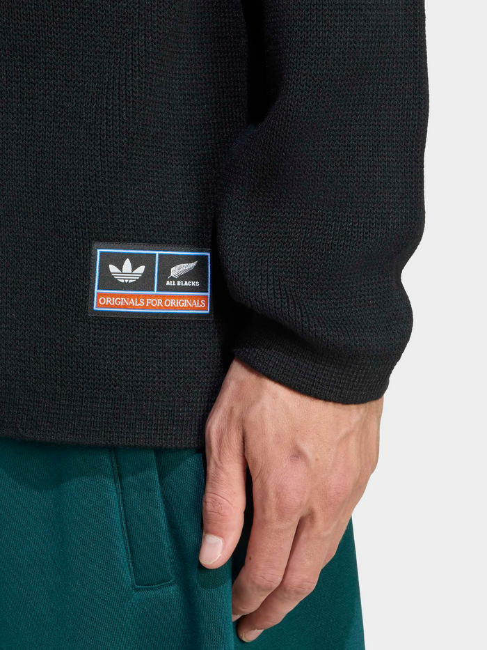 All Blacks Knitted Polo