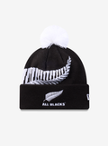 All Blacks Silver Fern Knit Beanie