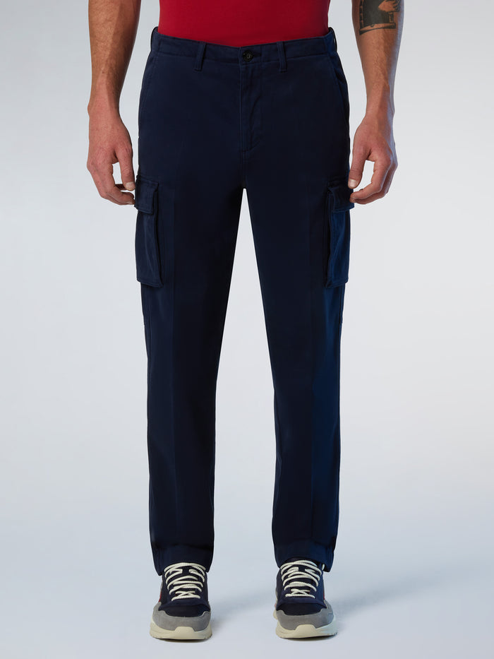 1 | Navy blue | america-2-regular-fit-cargo-long-trouser-673168