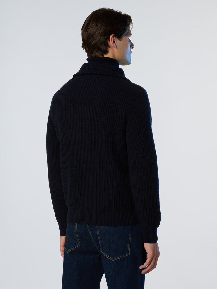 4 | Navy blue | half-zip-5gg-knitwear-699202