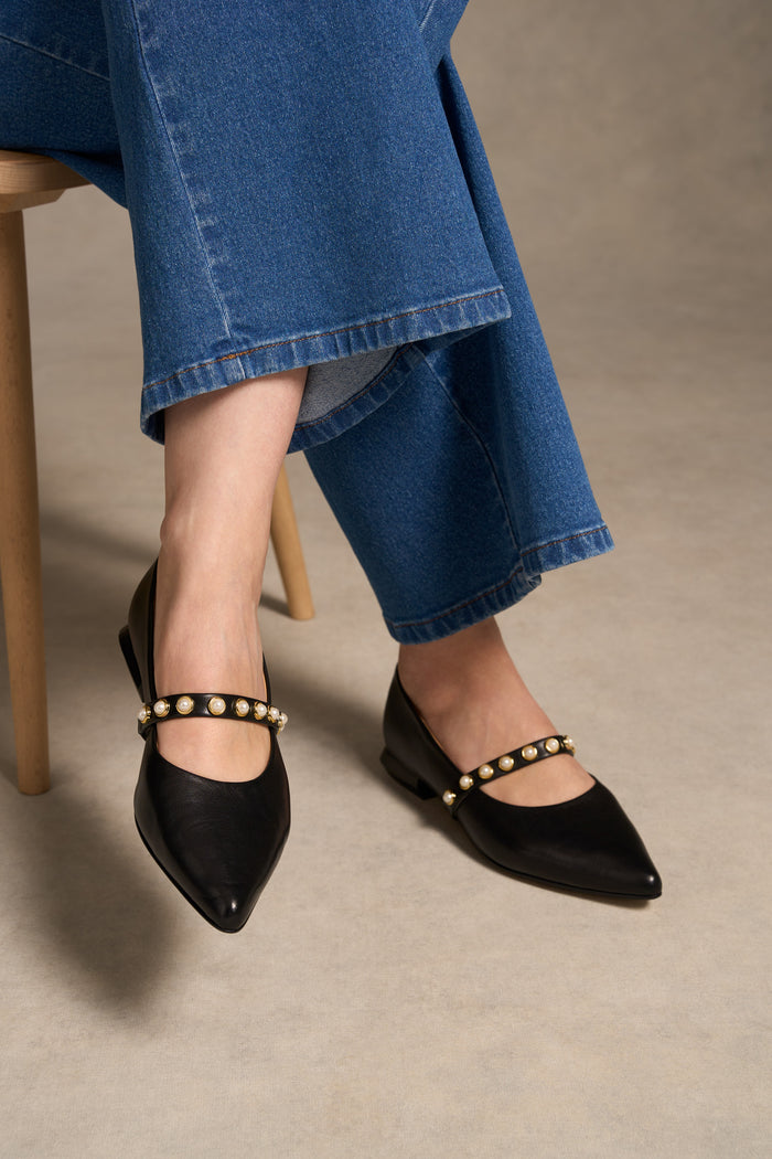 Audrey Ballet Flat - Black
