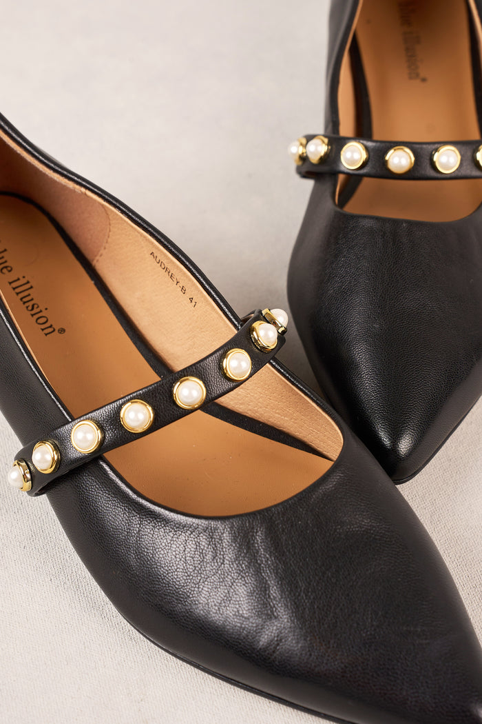Audrey Ballet Flat - Black