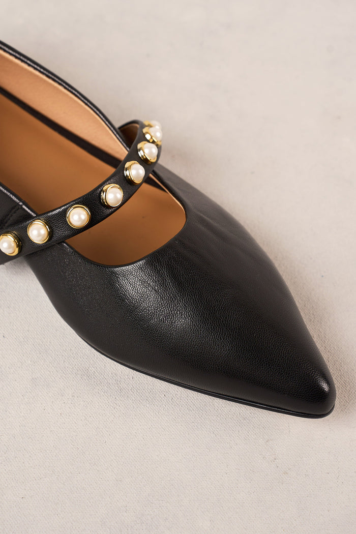 Audrey Kitten Heel - Black