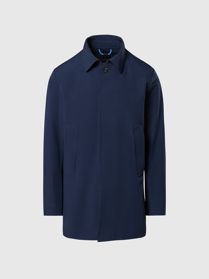 hover | Navy blue | back-bay-trench-jacket-603355
