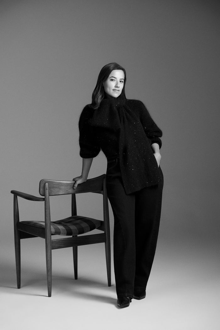 Barrel Leg Jean - Dark Denim