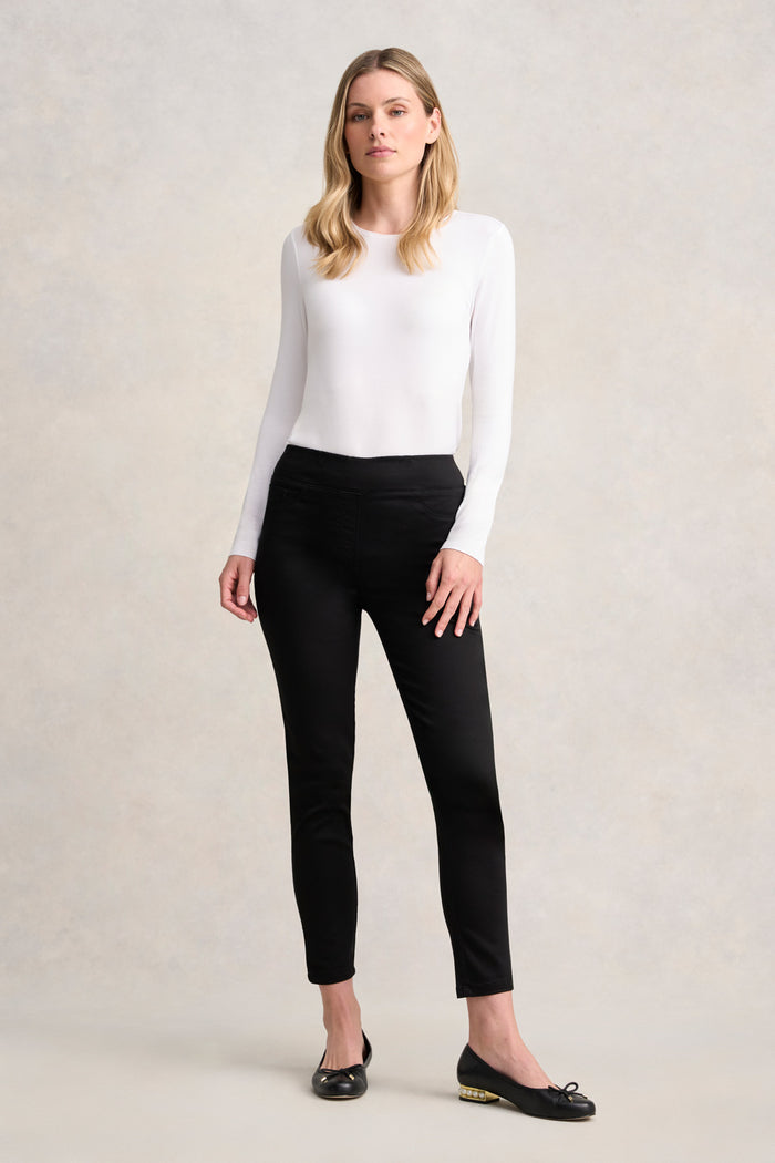 Bengajean® 7/8 Skinny Leg - Black Noir