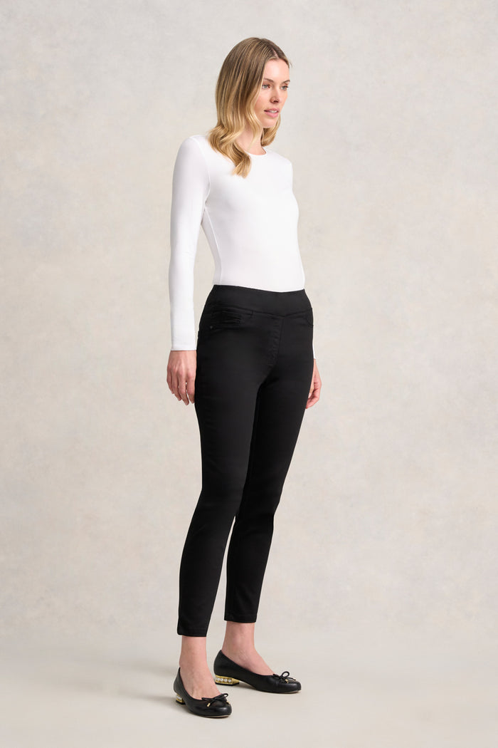 Bengajean® 7/8 Skinny Leg - Black Noir