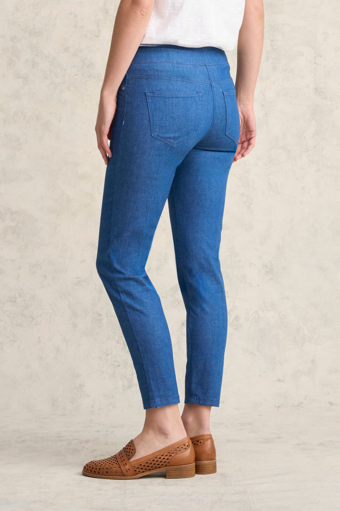 Bengajean  Ankle Length Skinny Leg - Ultramarine