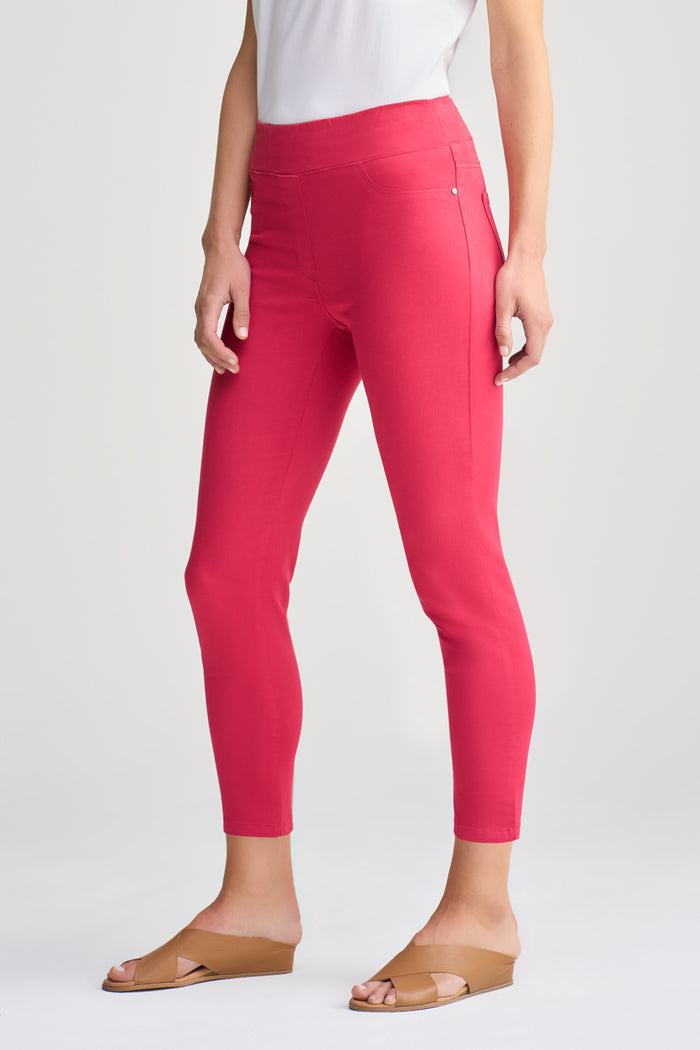 Bengajean Ankle Length Skinny Leg - Dusty Rose
