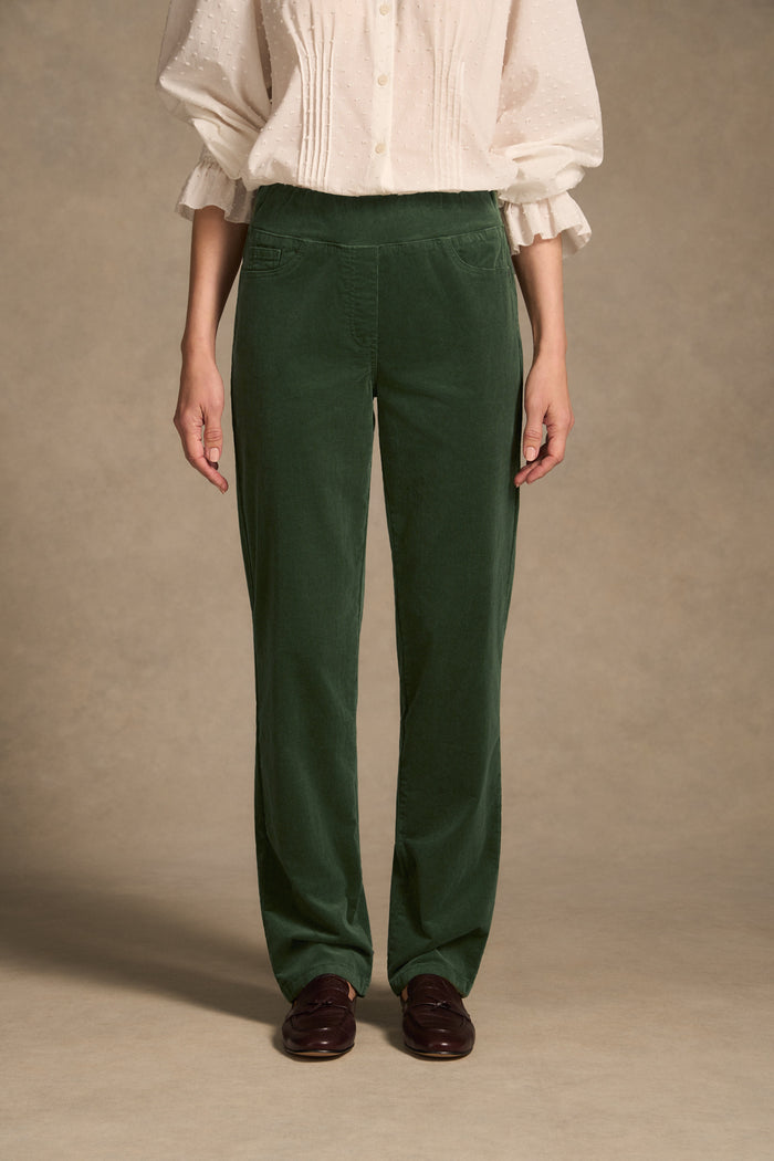 Bengajean® Cord Straight Leg - Moss Green