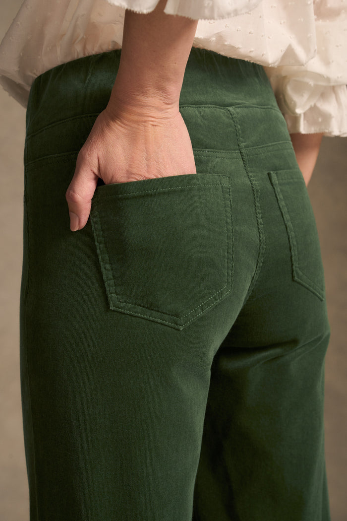Bengajean® Cord Straight Leg - Moss Green