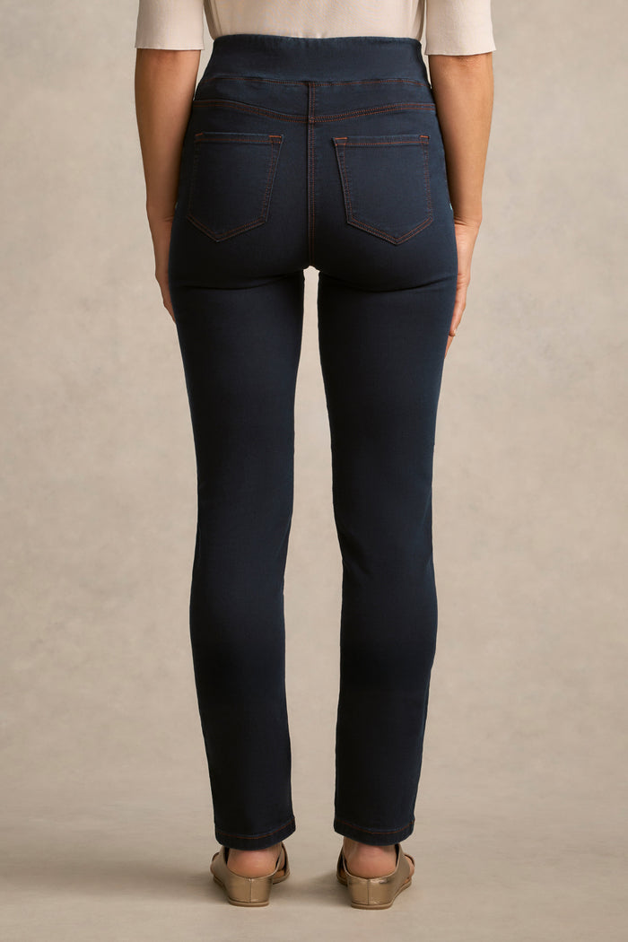 Bengajean® Full Length Straight Leg - Clean Denim Blue