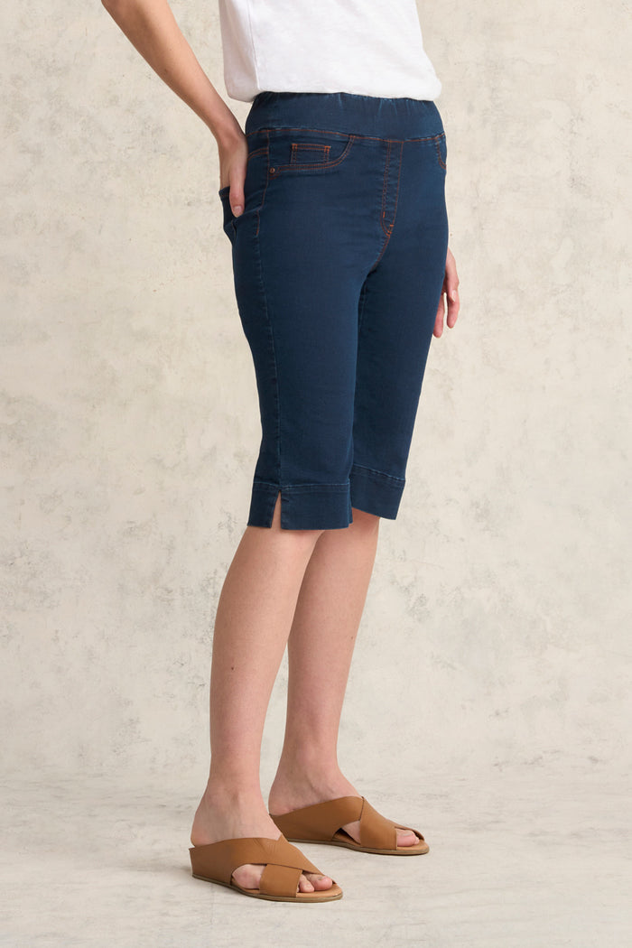 Bengajean Good Earth Cotton Short - Denim Blue