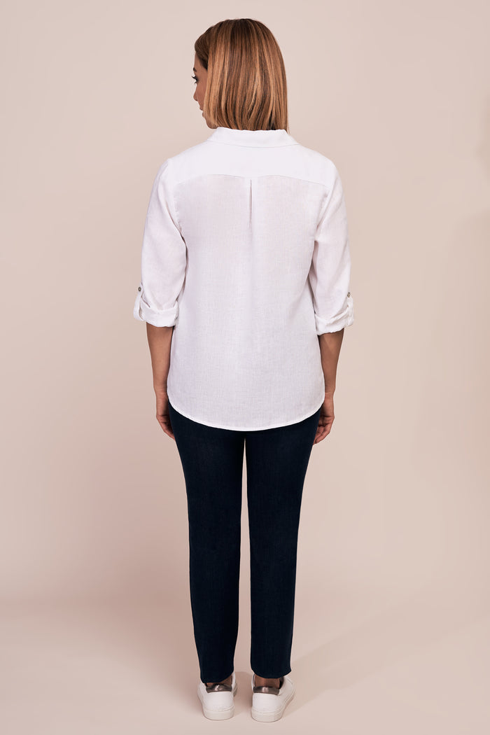 Bengajean Long Length Petite - Denim Medium Wash