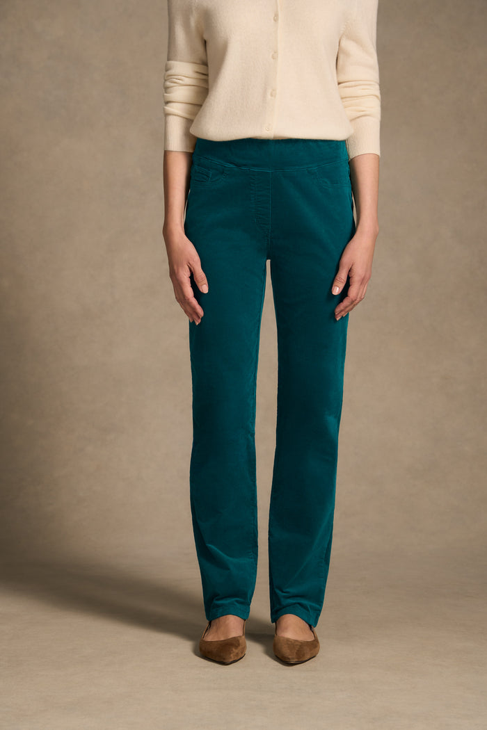 Bengajean® Straight Velvet - Teal Green