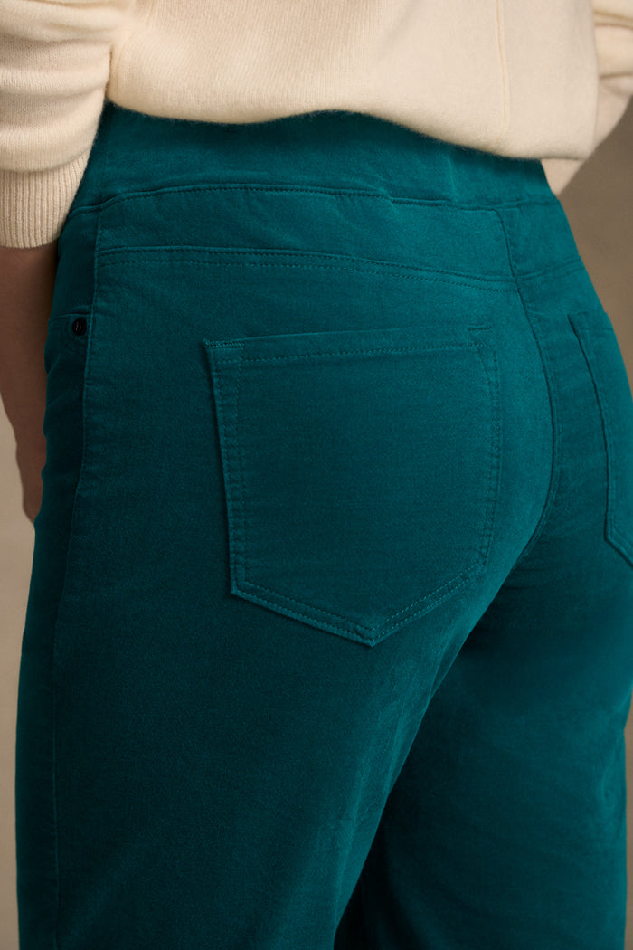 Bengajean® Straight Velvet - Teal Green