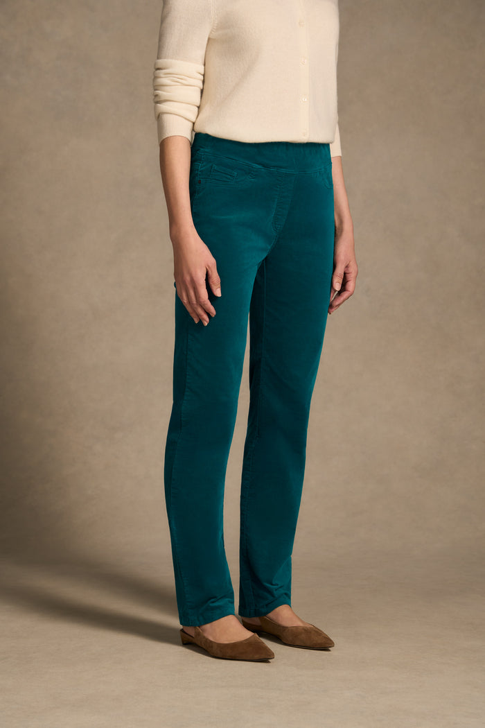 Bengajean® Straight Velvet - Teal Green