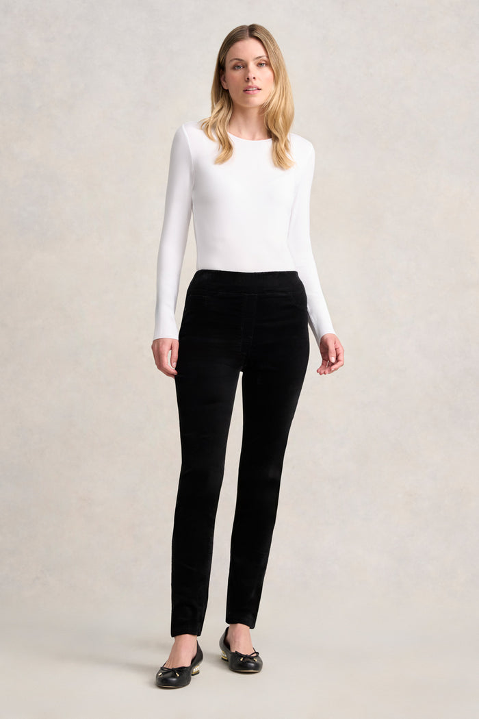 Bengajean® Velvet Skinny Leg - Black