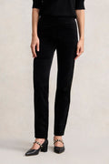 BENGAJEAN VELVET STRAIGHT LEG - BLACK