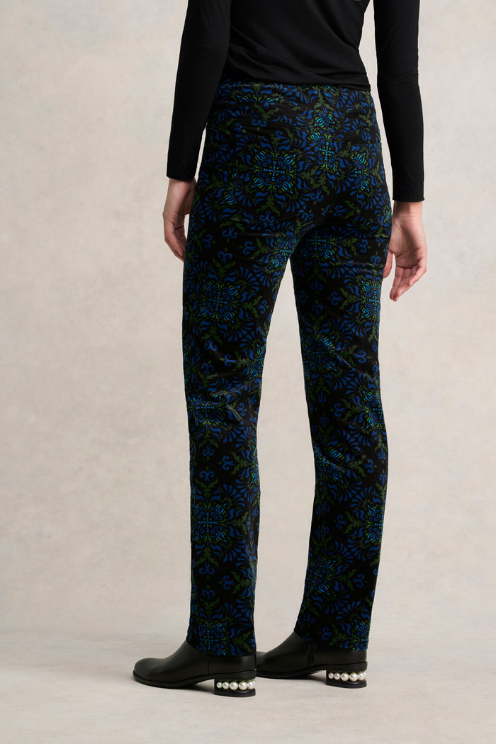 Bengajean® Velvet Straight Leg - La Boheme Print