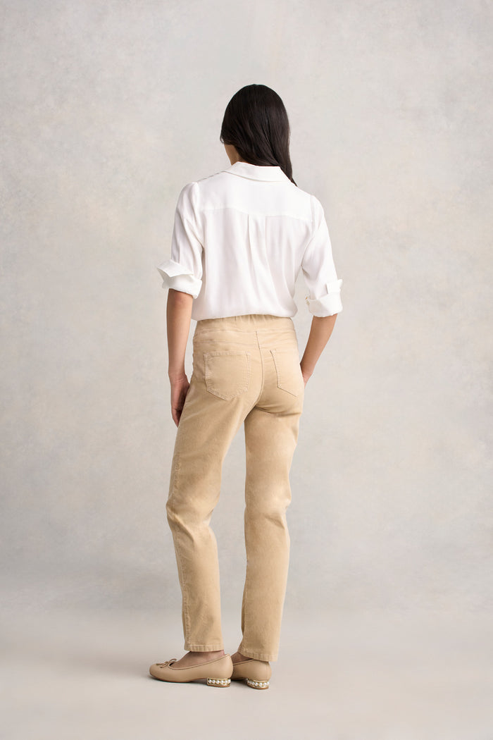 Bengajean® Velvet Straight Leg - Light Sable