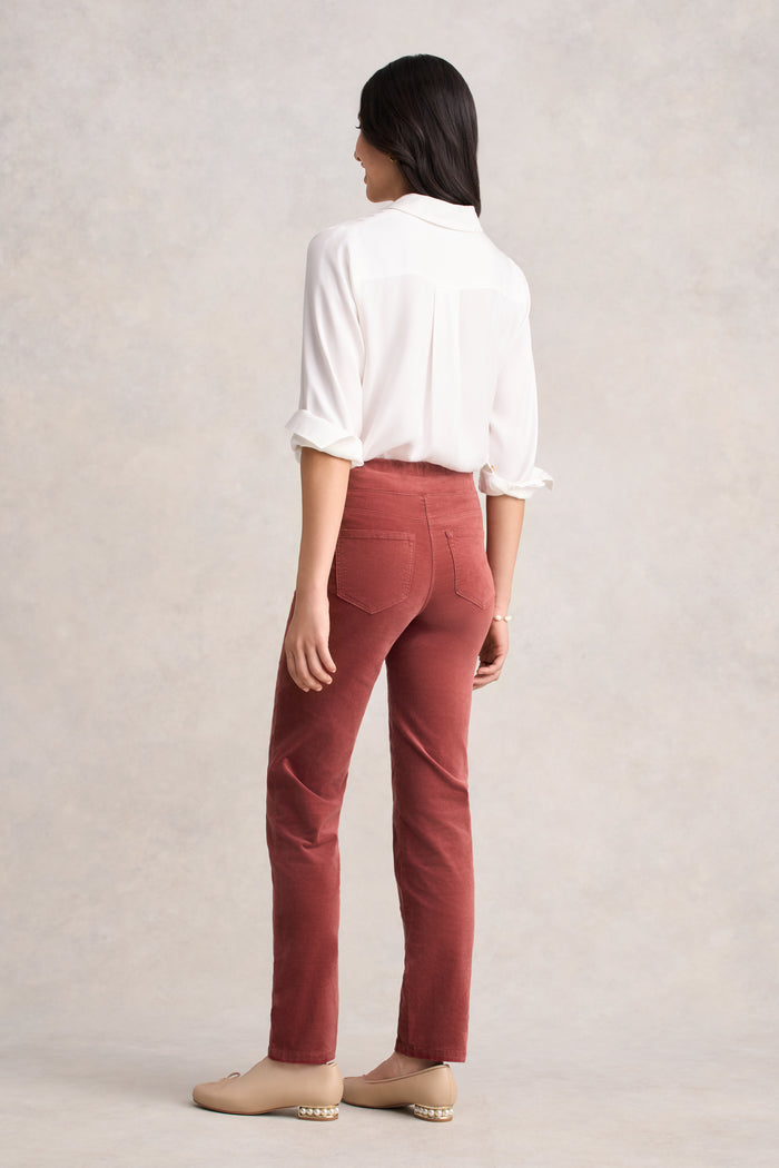 Bengajean® Velvet Straight Leg - Rosewood
