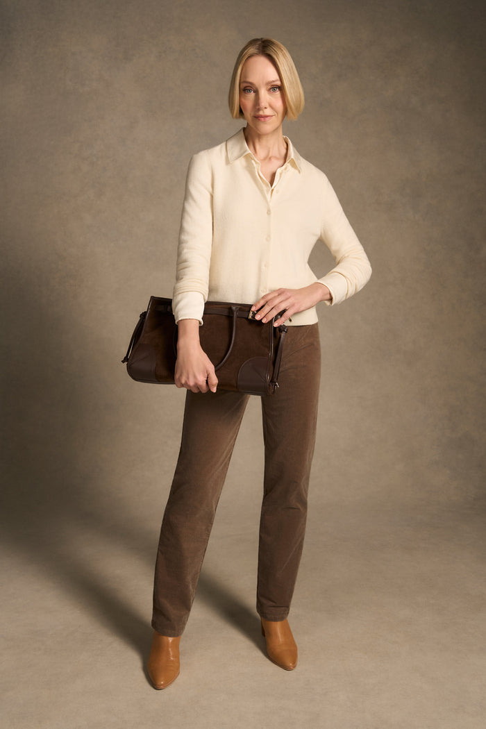 Bengajean® Velvet Straight Leg - Tan