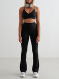 Black Sense Flare Tights