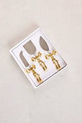 Bow Cheese Knives Set