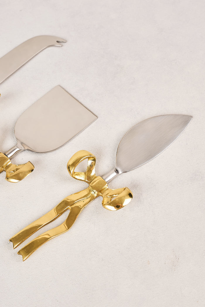Bow Cheese Knives Set