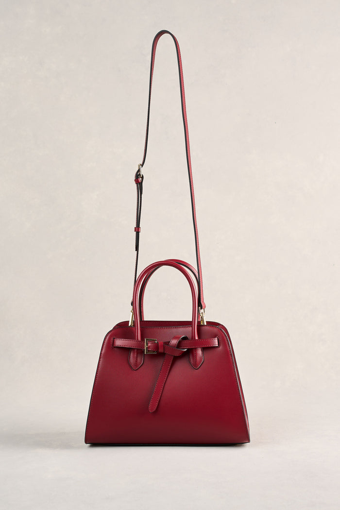 Bowler Bag - Crimson