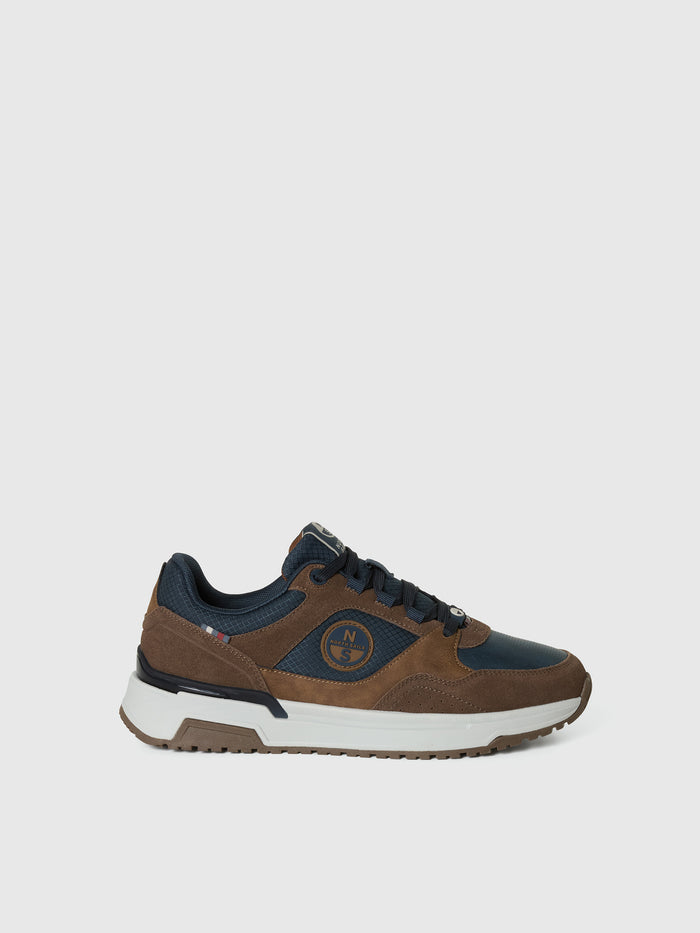 hover | Brown navy | ns62m102-812-26aw-shoes-651297
