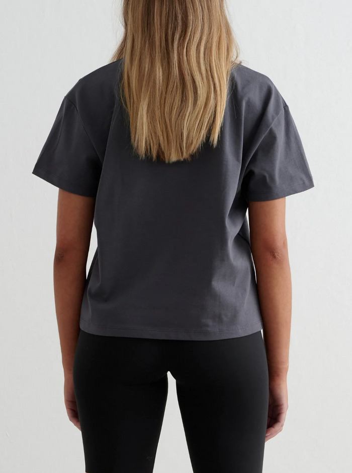 Boxy T-Shirt in Shadow Grey