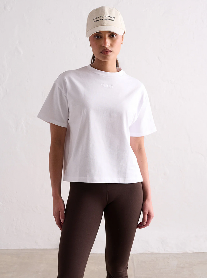 Boxy T-Shirt in White