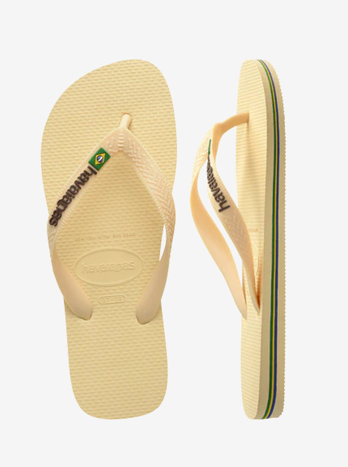Brazil Logo Flip Flops Womens