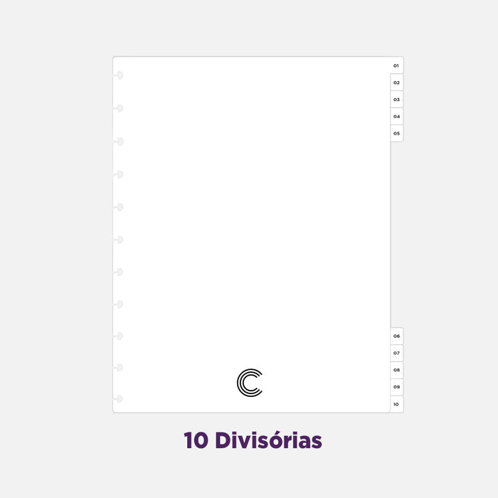 CADERNO 10 MATÉRIAS BLACK