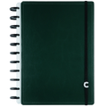 CADERNO 10 MATÉRIAS DARK GREEN Caderno Inteligente Lojista