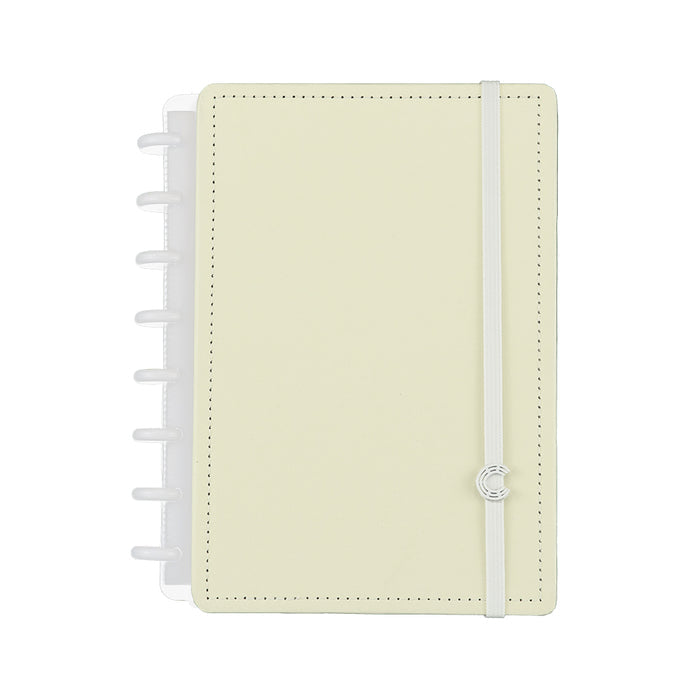 Caderno Amarelo Pastel
