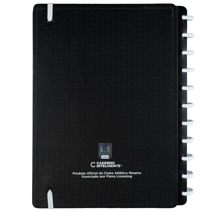 Caderno Atlético Mineiro Preto Caderno Inteligente ®
