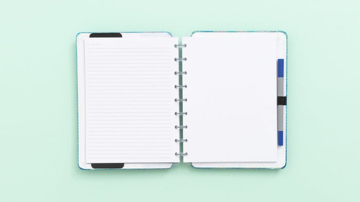 Caderno Azul Holográfico