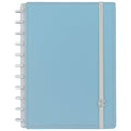 Caderno Azul Pastel