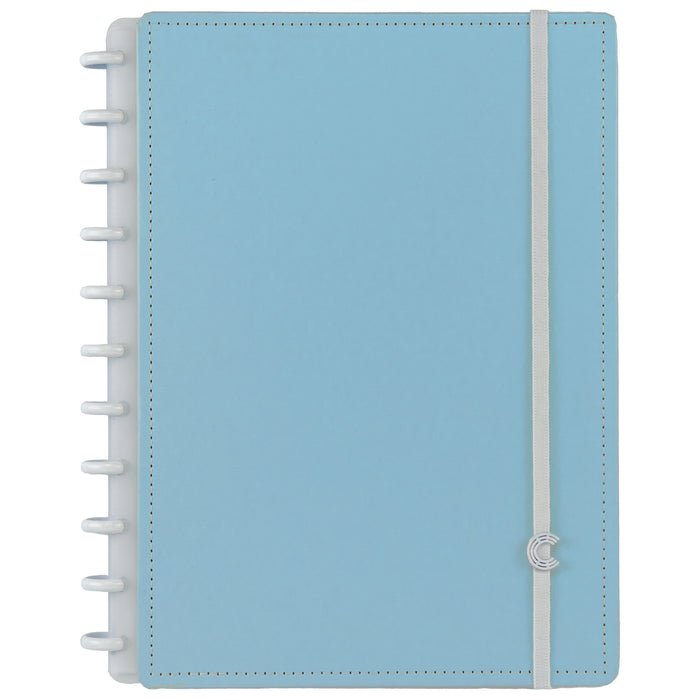 Caderno Azul Pastel