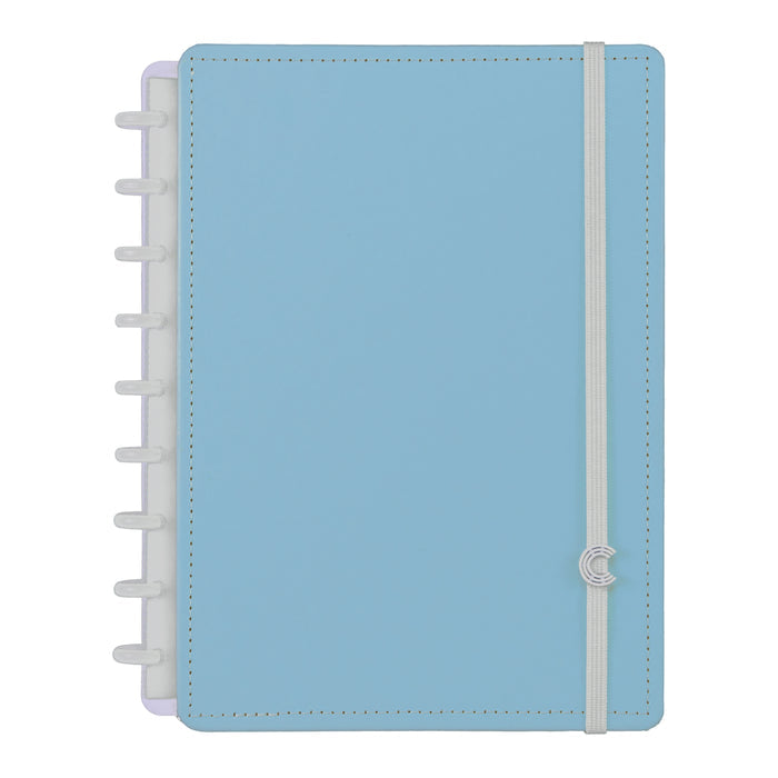 Caderno Azul Pastel