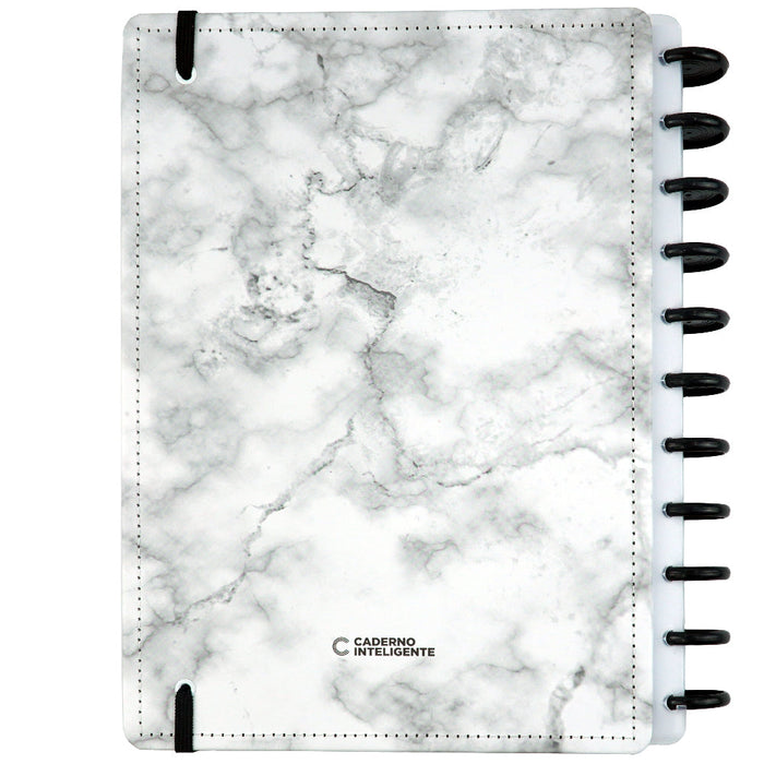 Contracapa do Caderno Deluxe Special Edition Bianco, tamanho Grande.