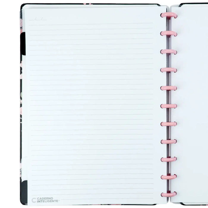 Caderno By Gocase Classical Rose Black Caderno